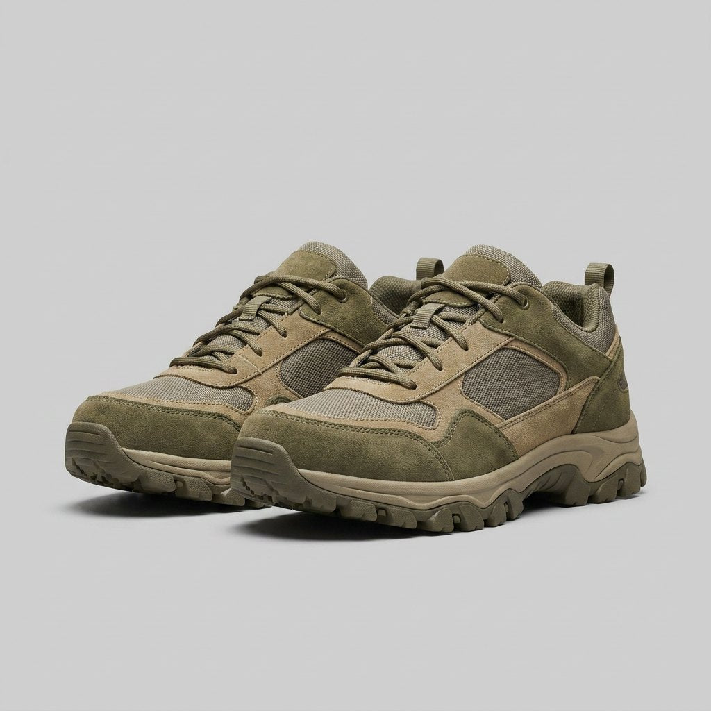 Firmin olive green hiking shoes