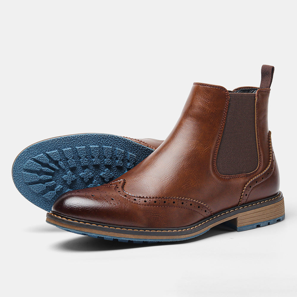Leather Chelsea Boots for Men