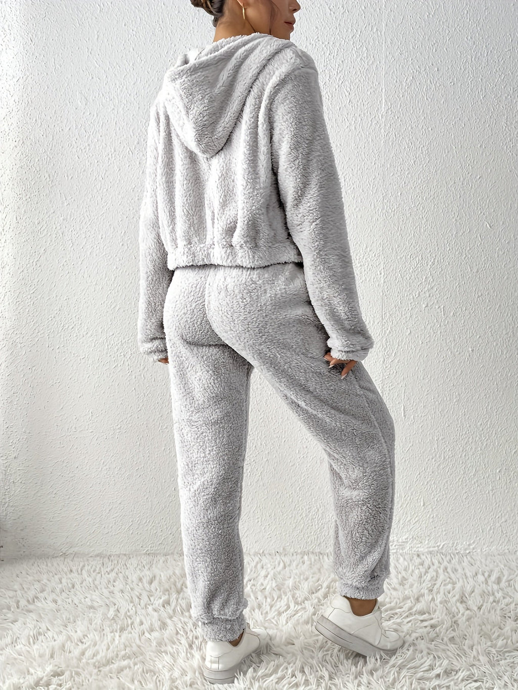 Fleece Loungewear Set | Ultra-Soft Hoodie & Joggers | Cosy Casual Wear