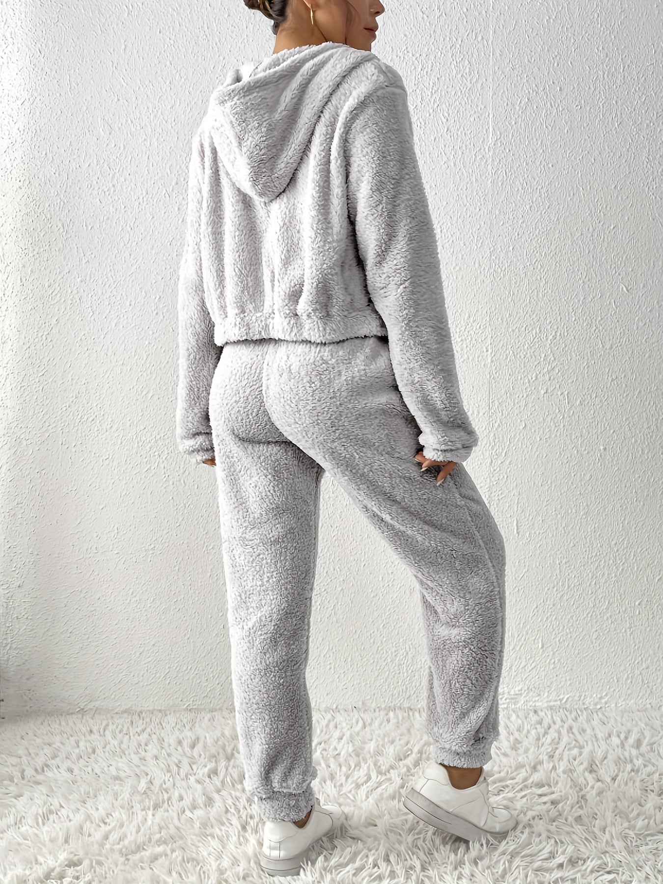 Fleece Loungewear Set | Ultra-Soft Hoodie & Joggers | Cosy Casual Wear