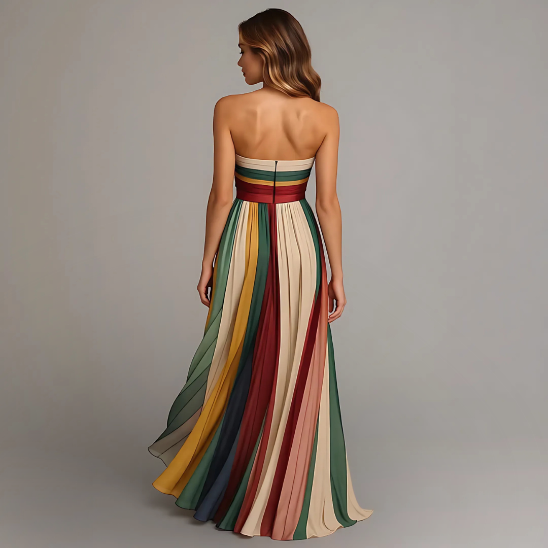 Pavita Long Sleeve Maxi Dress | Soft Fabric, Flattering Fit - 4
