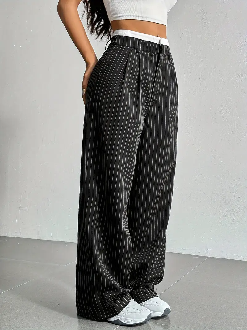 Waveline | Pinstripe Trouser