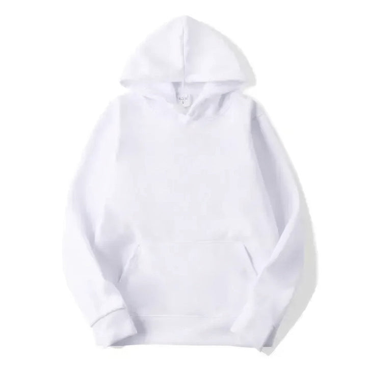 Unisex Elysian Basic Hoodie in soft polyester, featuring a classic pullover style, perfect for casual wear and comfort. - 14