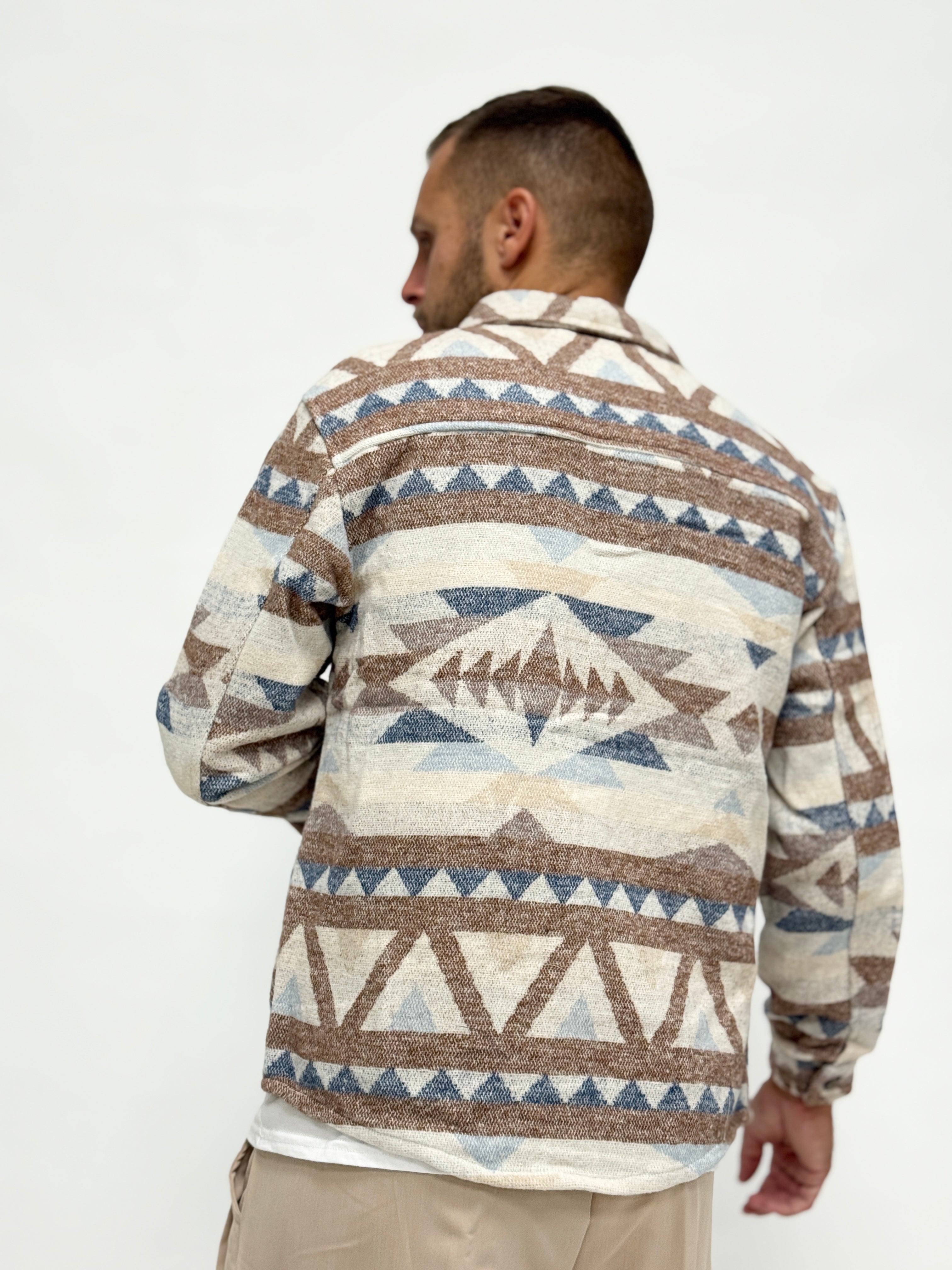 Gian | Aztec wool-blend jacket