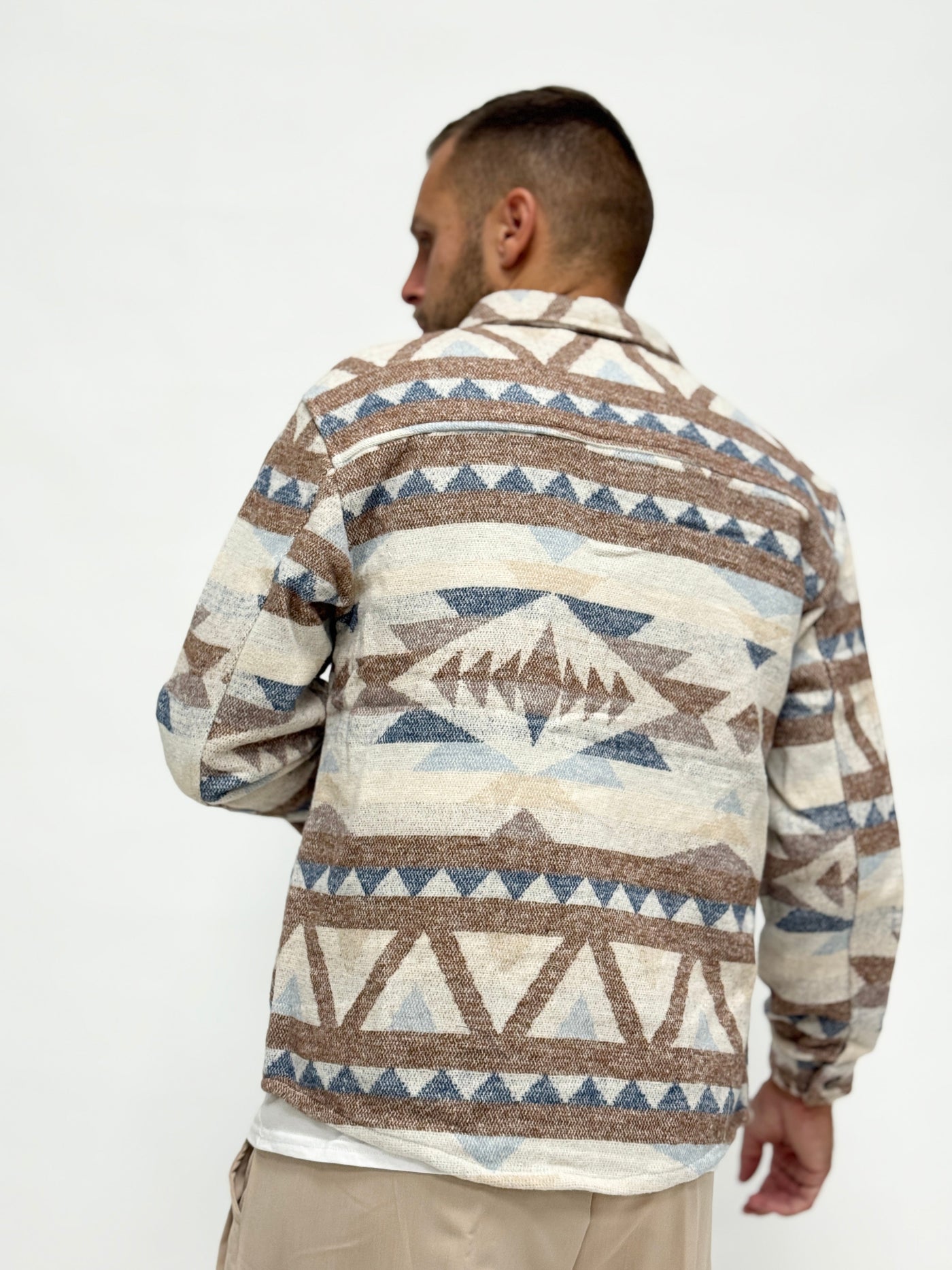 Gian | Aztec wool-blend jacket