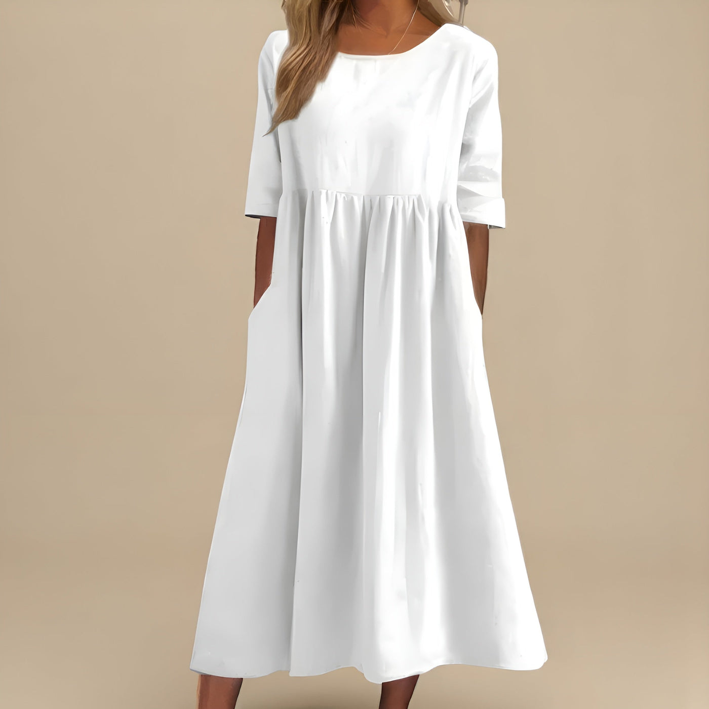 Ysoline™ | Flattering cotton dress