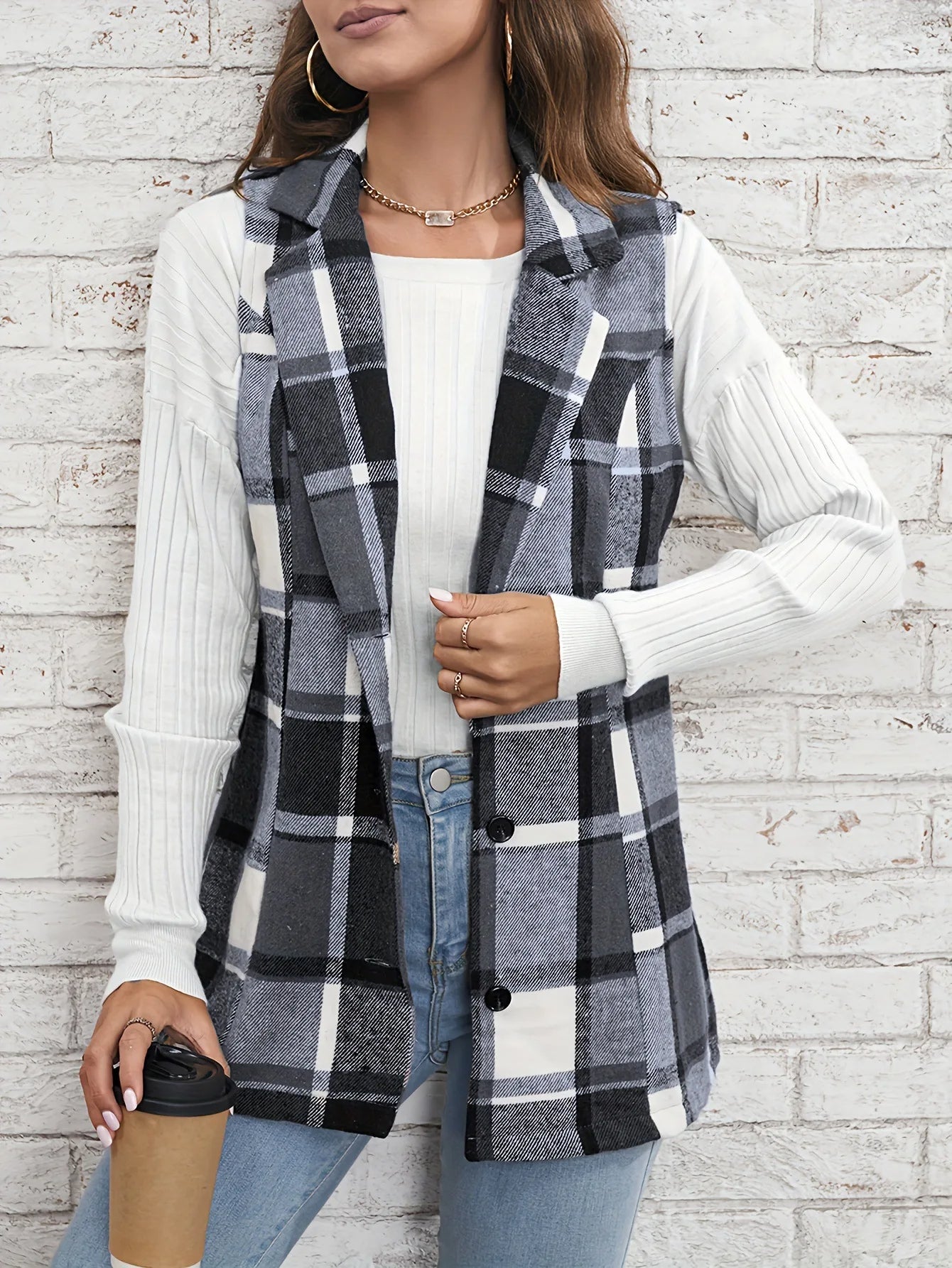 Camden | Plaid Vest