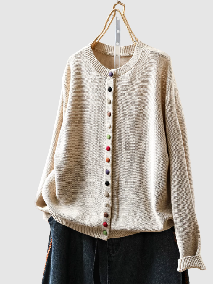 MARGOT | Elegant Cotton Cardigan