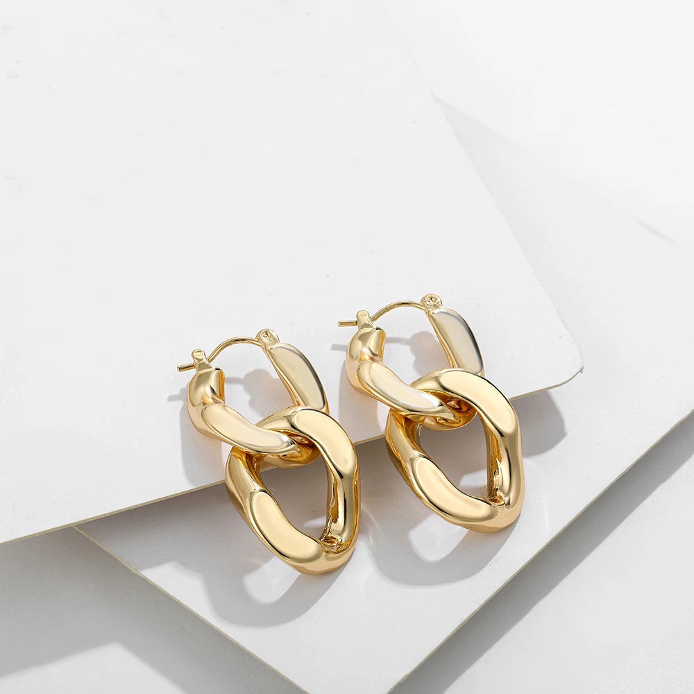 Aria | Chain Link Earrings