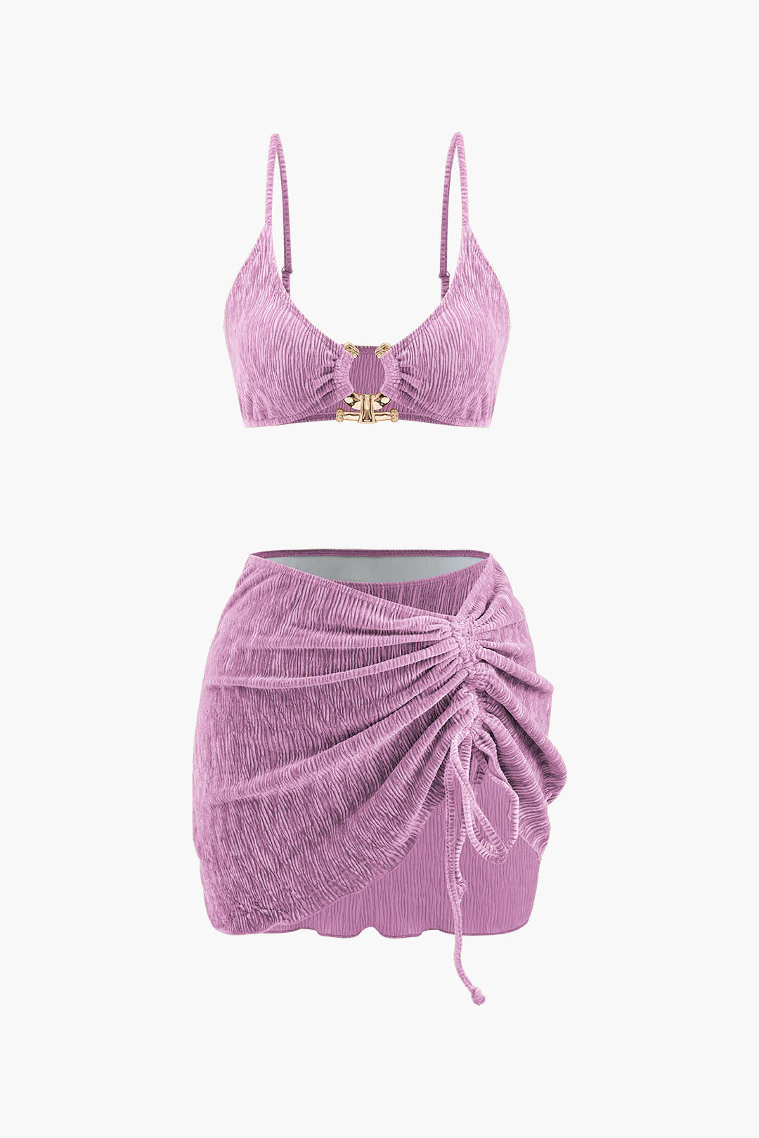 Nena | Velvet Bikini And Sarong