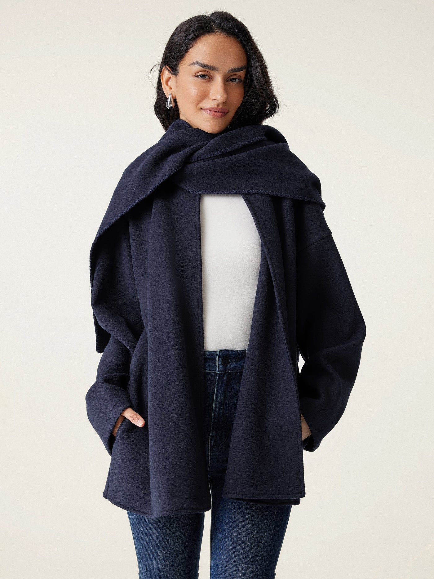 Fable - OVERSIZED COAT WITH VERSATILE STYLE