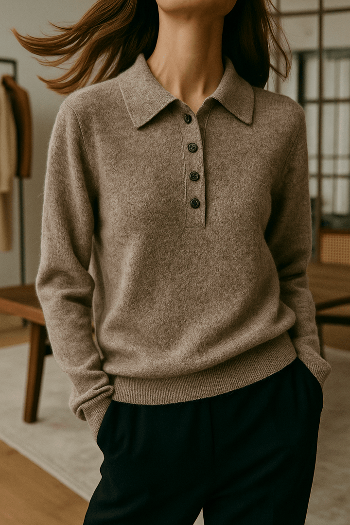 West | Polo Sweater