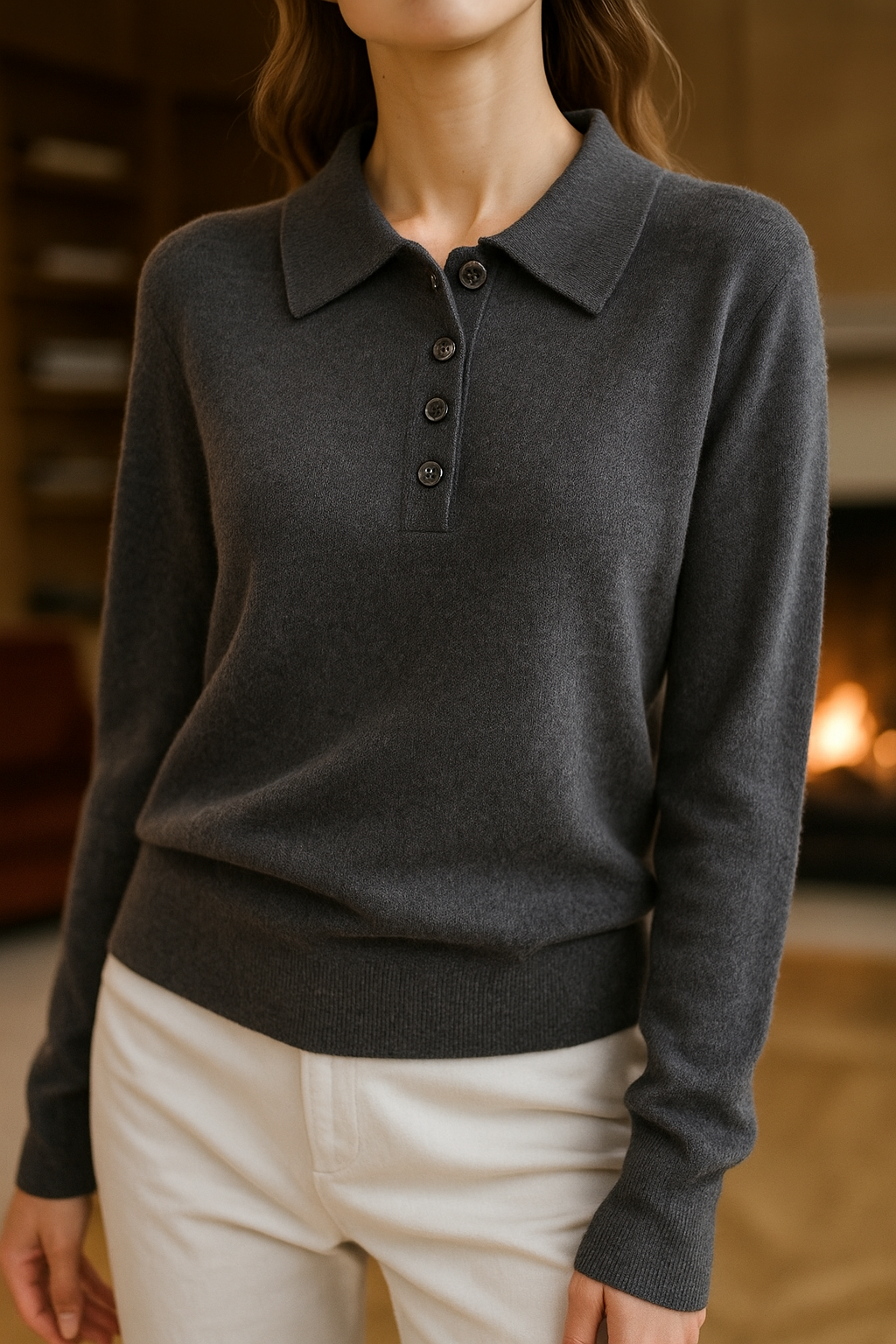 West | Polo Sweater