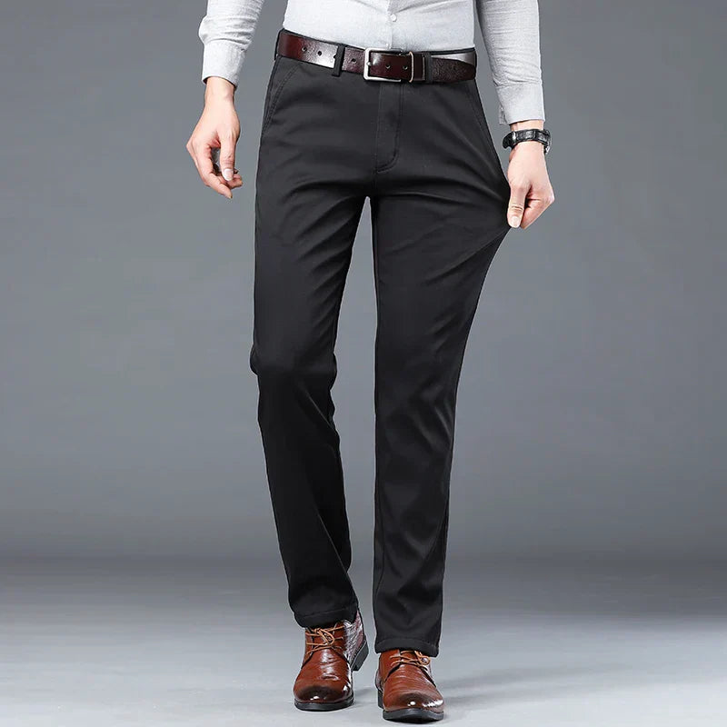 Men’s Slim-Fit Chino Pants | Stretch Cotton | Smart-Casual Workwear