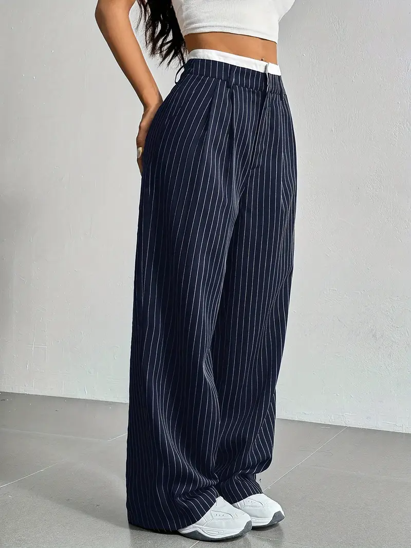 Waveline | Pinstripe Trouser