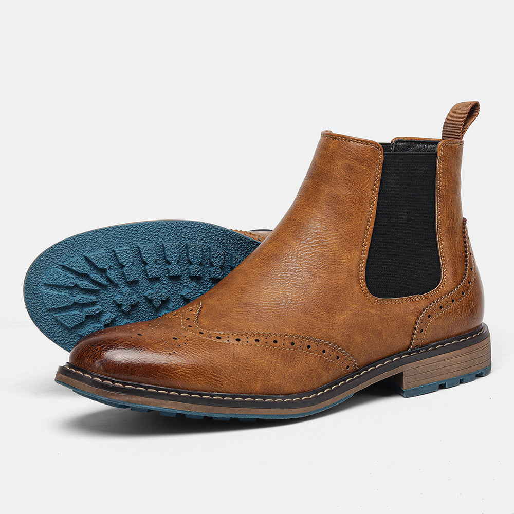 Leather Chelsea Boots for Men