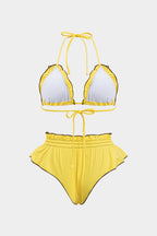 Ruffle | Ruched Bikini Set