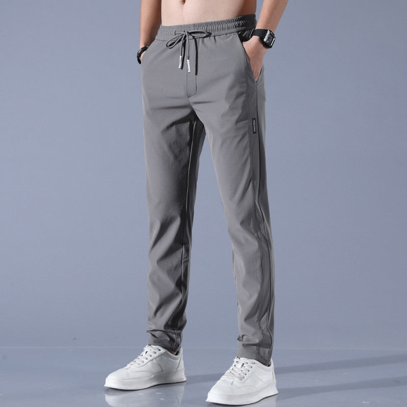 Maverick Gym Joggers for Men featuring a tapered fit, moisture-wicking fabric, and an elastic waistband, perfect for workouts and casual wear. - 2