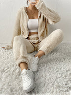 Fleece Loungewear Set | Ultra-Soft Hoodie & Joggers | Cosy Casual Wear