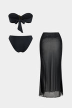 Chandler | Tie-Up Split Bikini Set