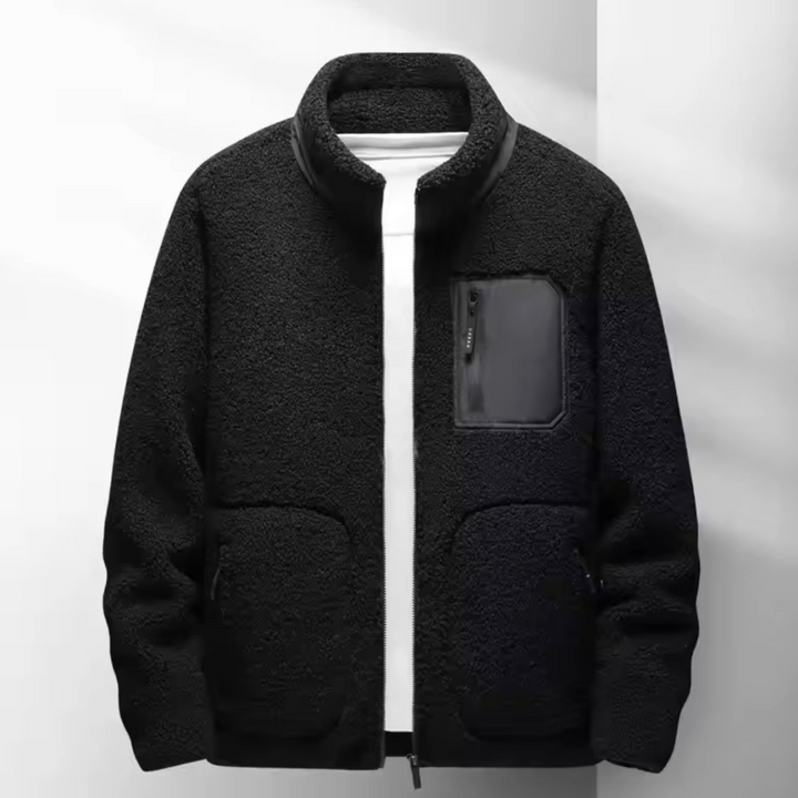 Maverick Winter Fleece Jacket in a stylish design, showcasing its insulating and comfortable fabric, perfect for cold weather wear. - 2