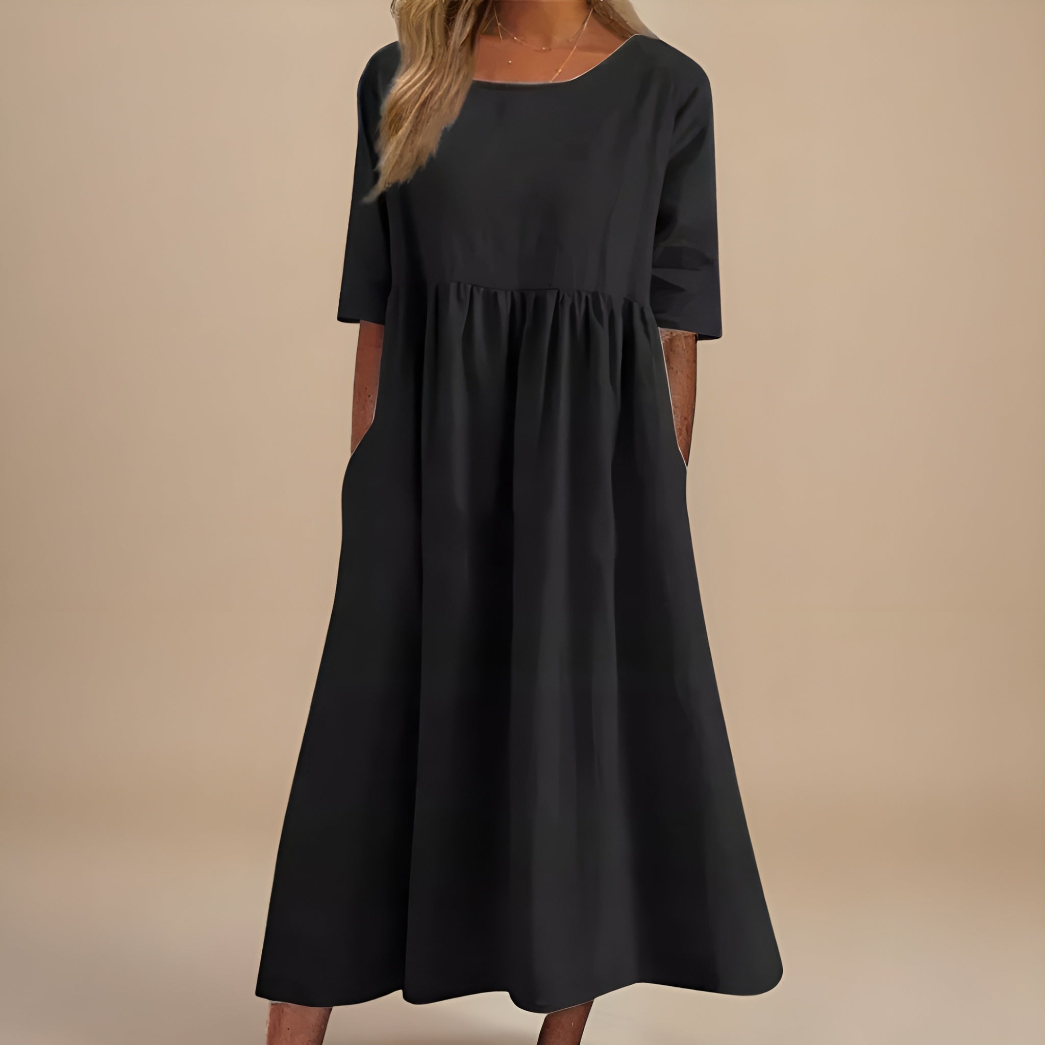 Ysoline | Flattering cotton dress