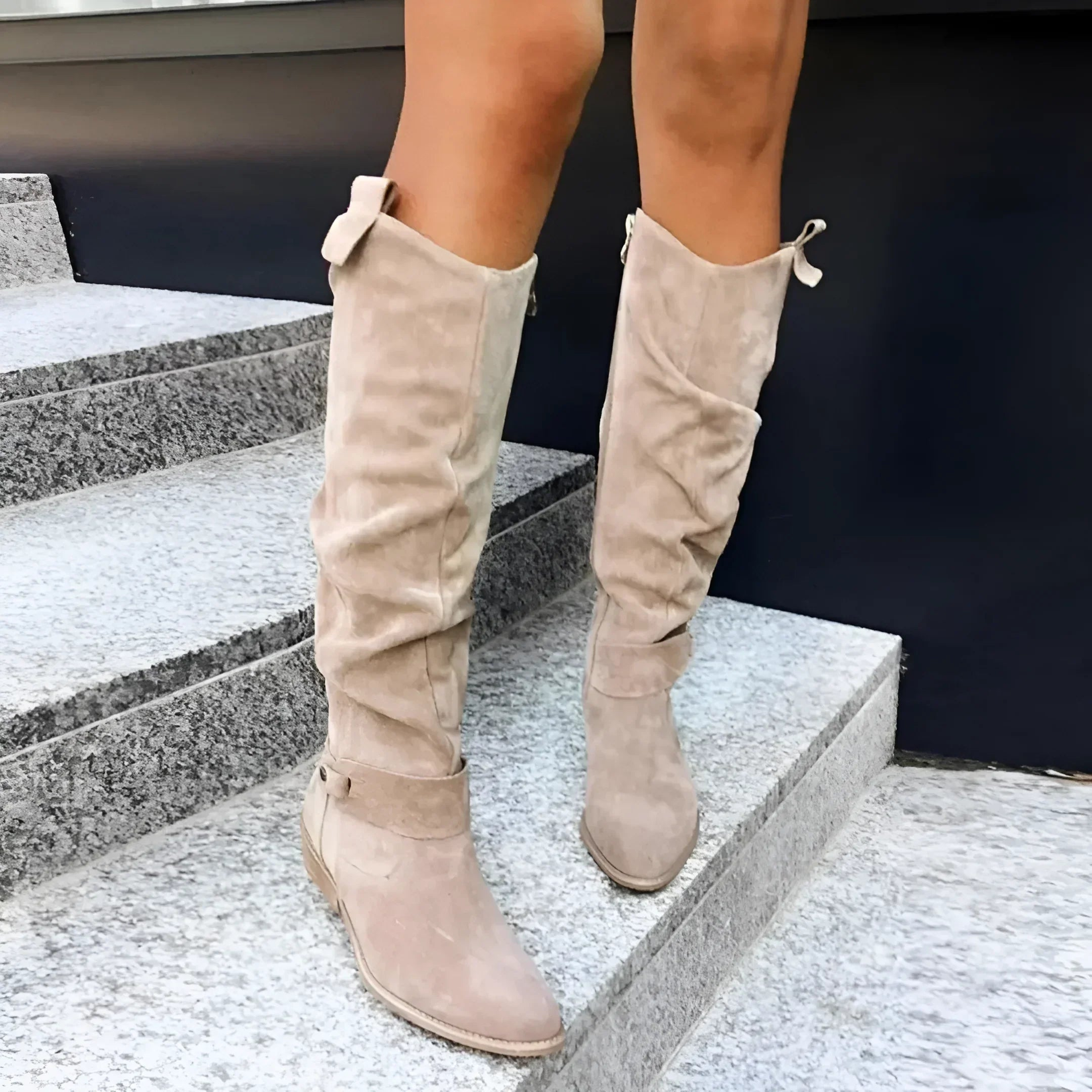 Madeleine | Knee-High Suede Boots
