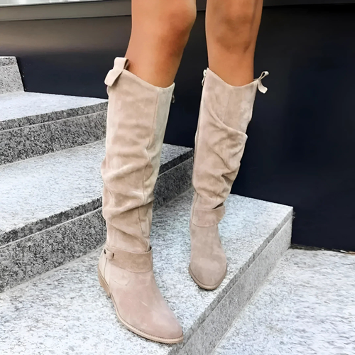 Madeleine | Knee-High Suede Boots