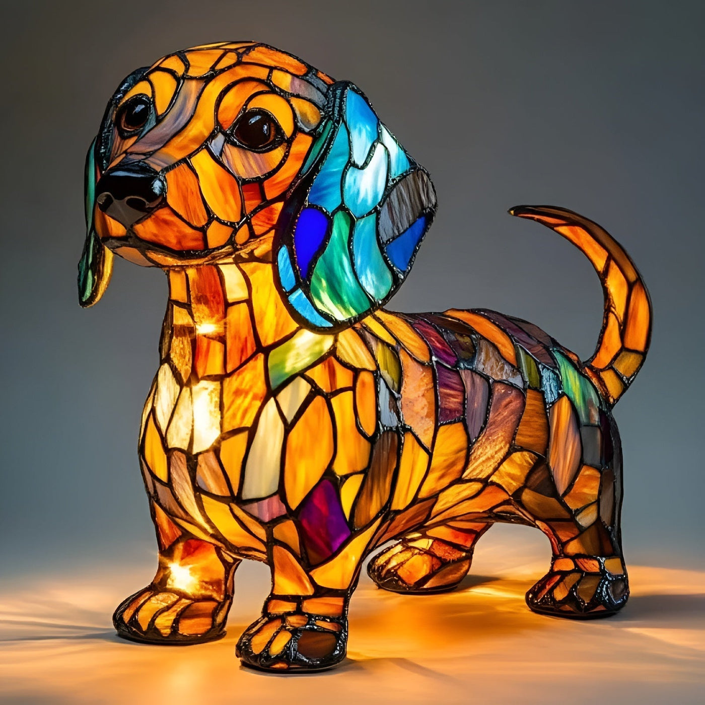 Bijou – Elegant Glow Dachshund Lamp