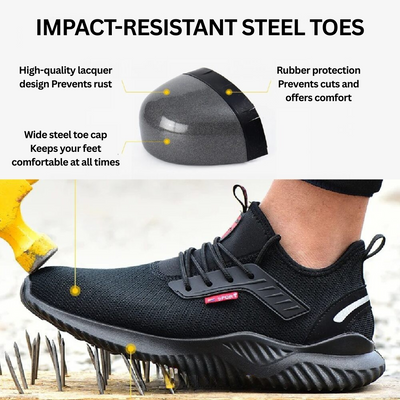 Raider | ORTHOPEDIC PAIN RELIEF WORK SHOES FOR MEN