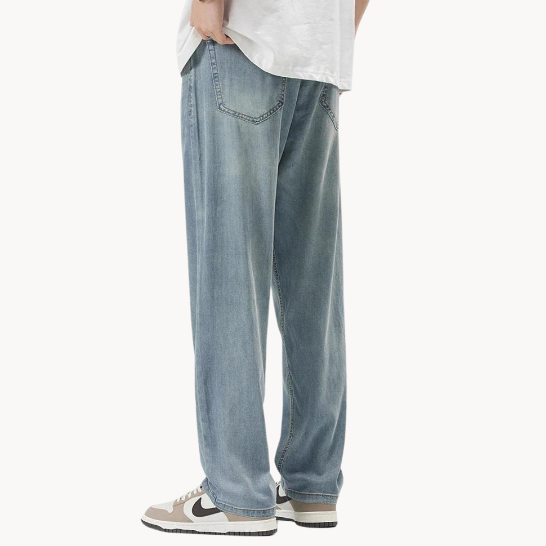 Straight-Leg Trousers
