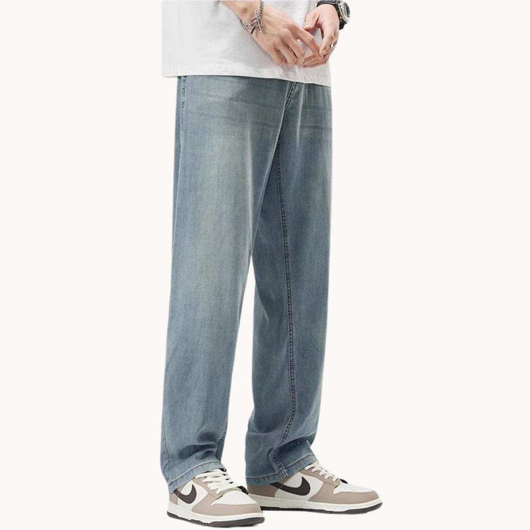 Straight-Leg Trousers