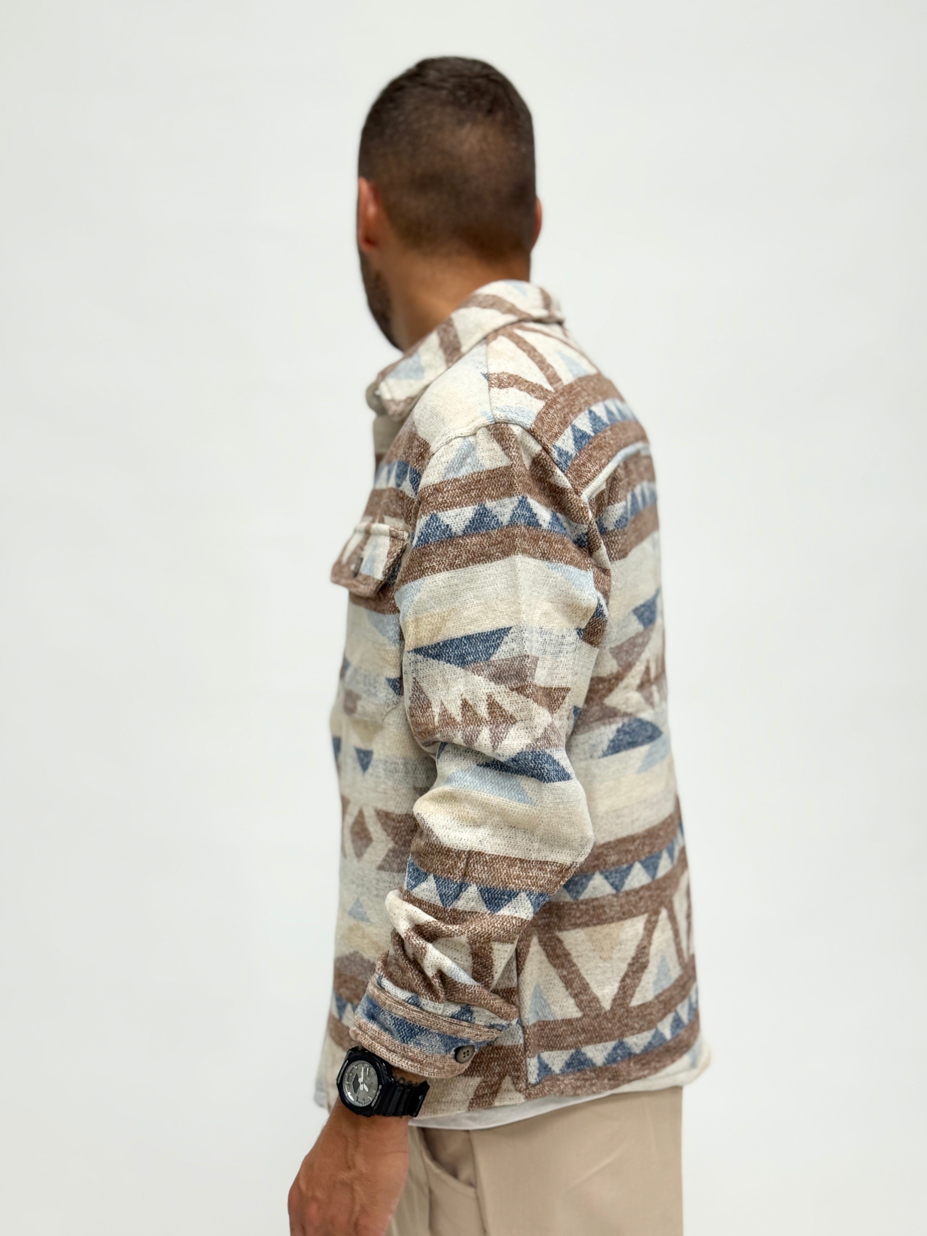 Gian | Aztec wool-blend jacket
