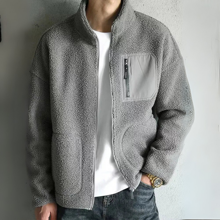 Maverick Winter Fleece Jacket in a stylish design, showcasing its insulating and comfortable fabric, perfect for cold weather wear. - 3