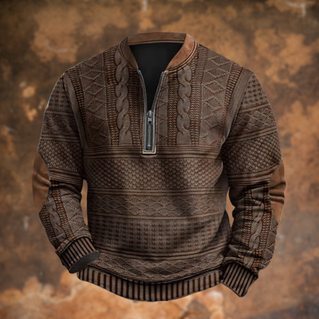 Jilian Zip-Up Sweatshirt featuring soft cozy fabric and a relaxed fit, perfect for casual wear and layering. - 4