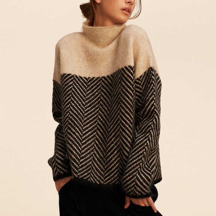 Women's Slim-Fit Turtleneck Sweater, Fine Knit, Easy Layering