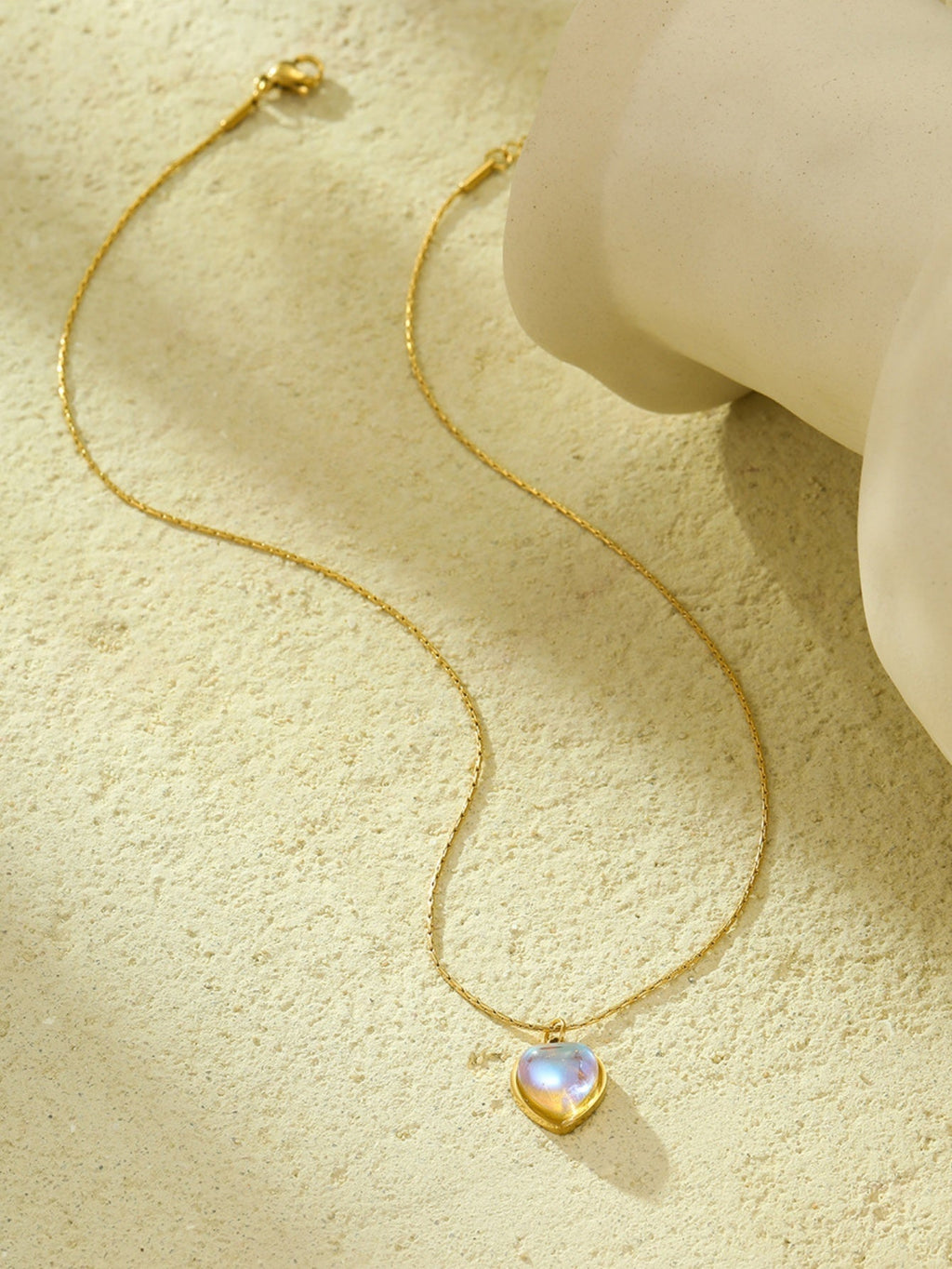 Colorful Heart Pendant Necklace