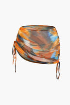 Abstract | Swimsuit Sarong Skirt Set