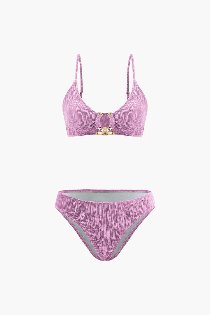 Nena | Velvet Bikini And Sarong