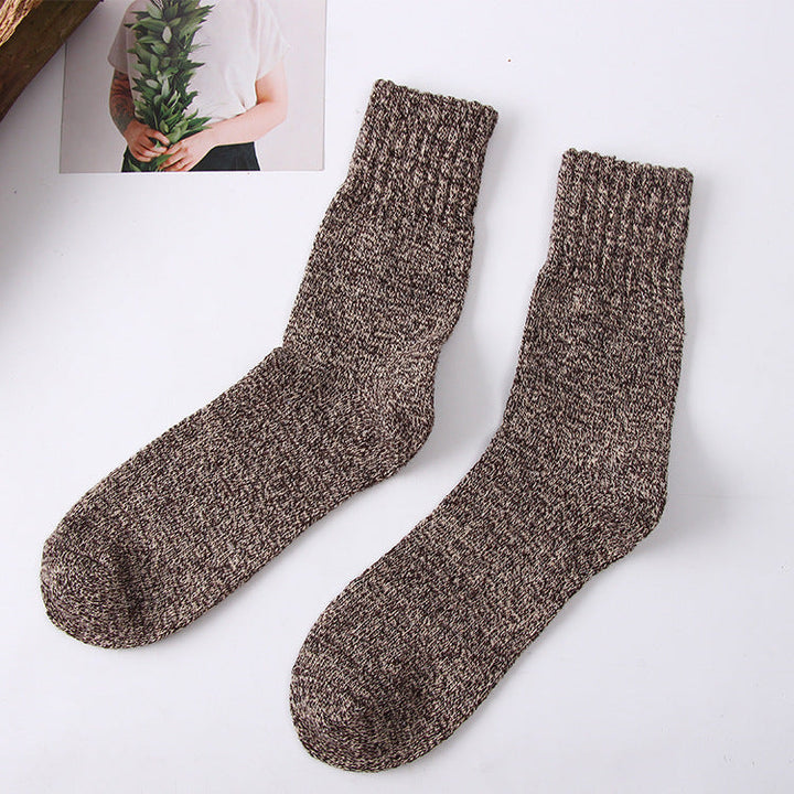 Woolly Winter Socks - Comfortable and warm thermal socks for men and women, designed for breathability and coziness during cold weather. - 7