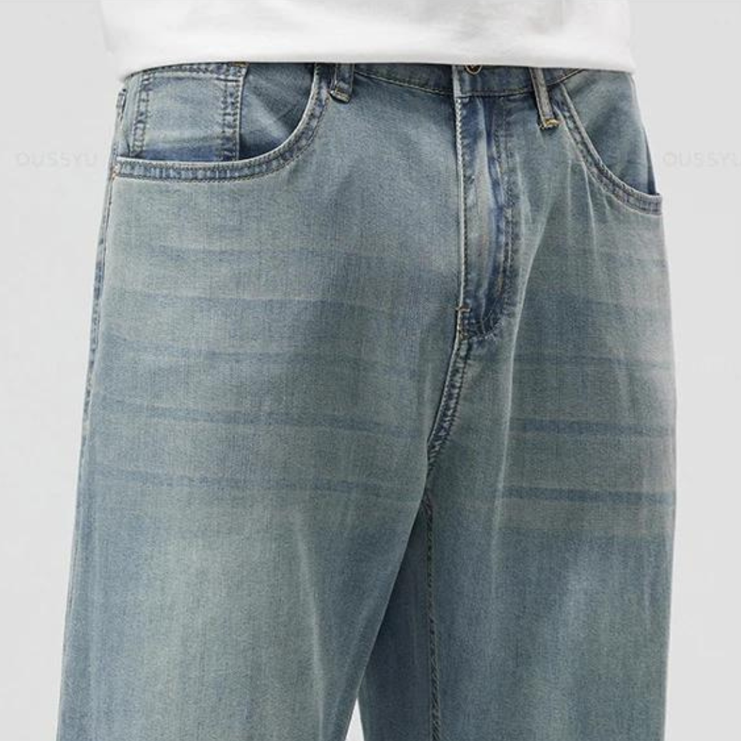 Straight-Leg Trousers