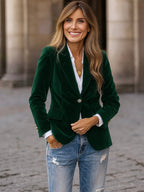 Hunter Jewel Velvet Blazer