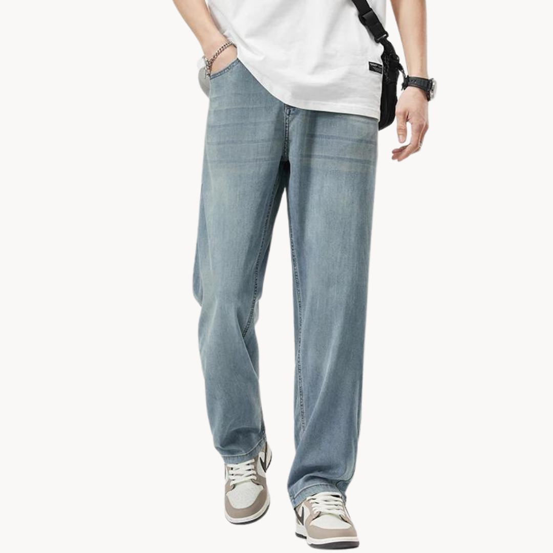 Straight-Leg Trousers