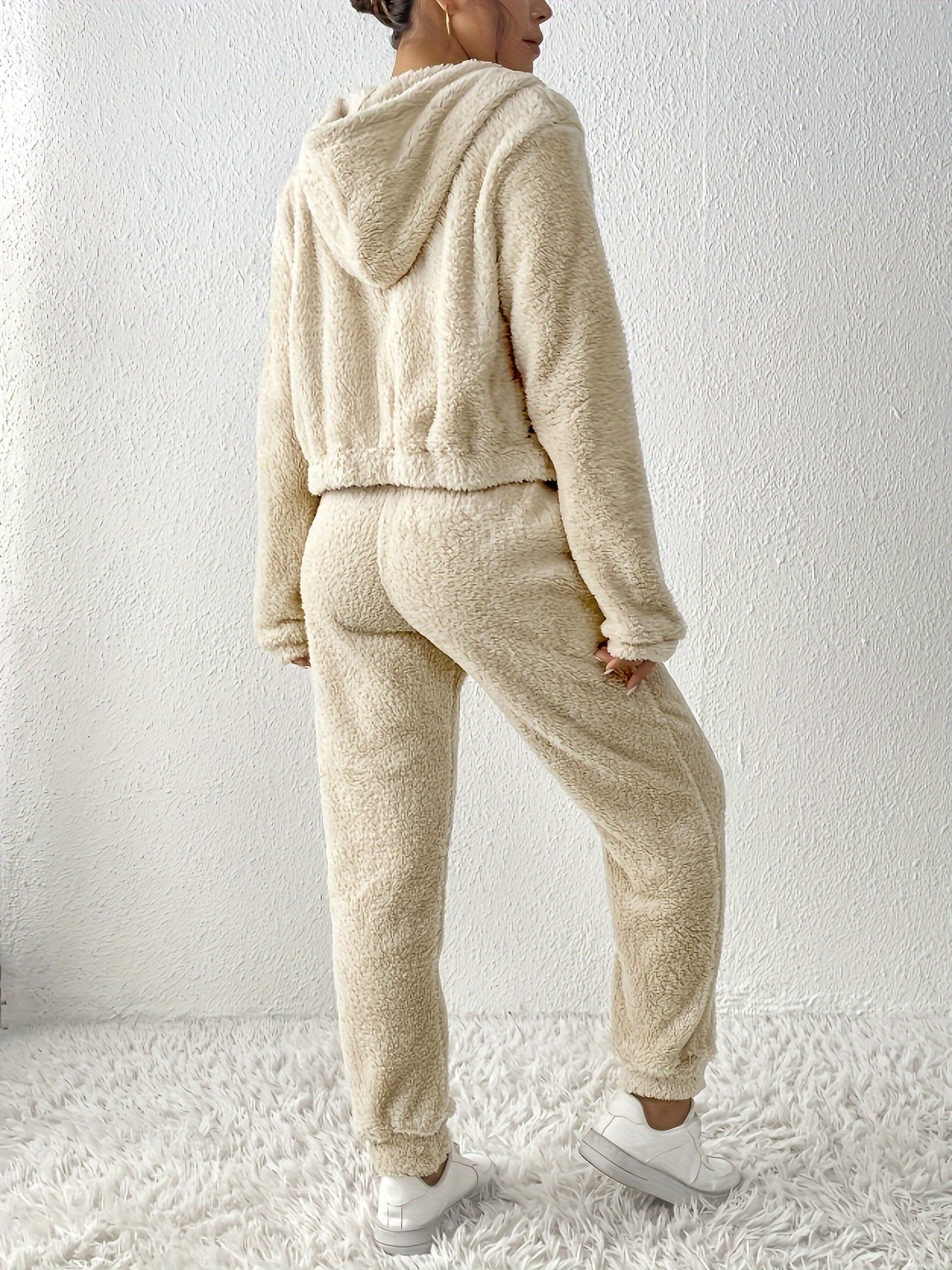 Fleece Loungewear Set | Ultra-Soft Hoodie & Joggers | Cosy Casual Wear