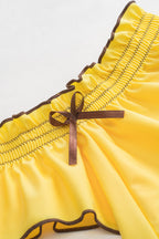 Ruffle | Ruched Bikini Set