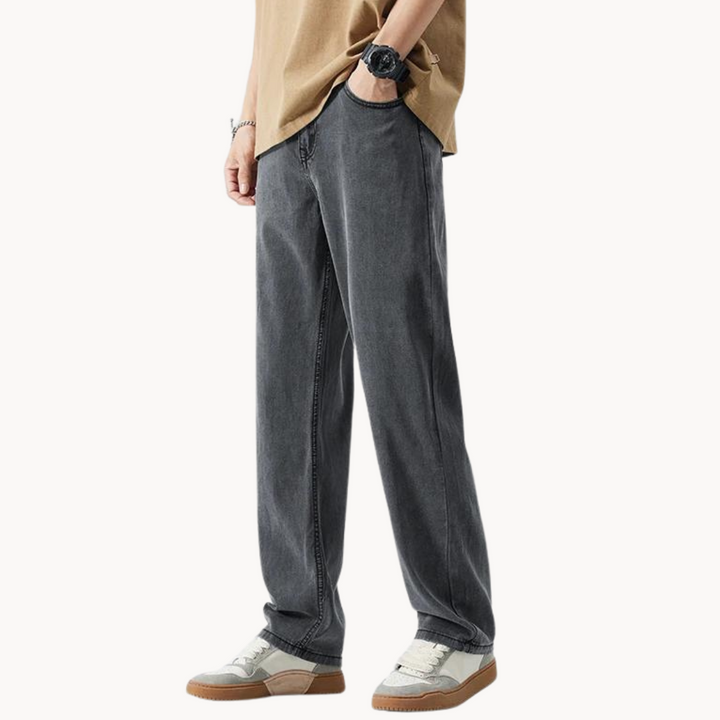 Straight-Leg Trousers