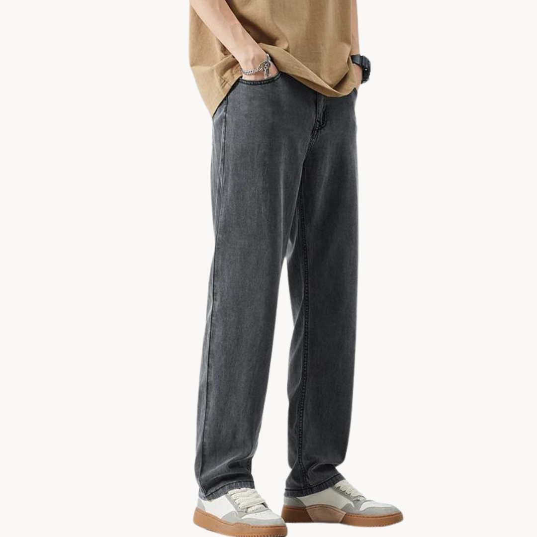 Straight-Leg Trousers