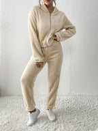 Fleece Loungewear Set | Ultra-Soft Hoodie & Joggers | Cosy Casual Wear