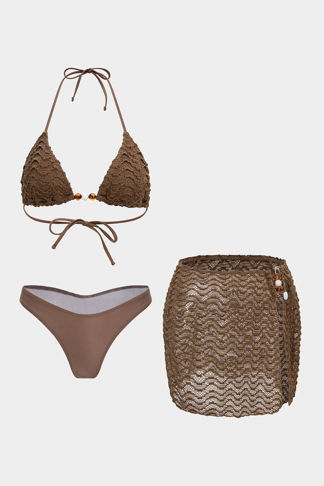 Strappy | Tie Bikini Set