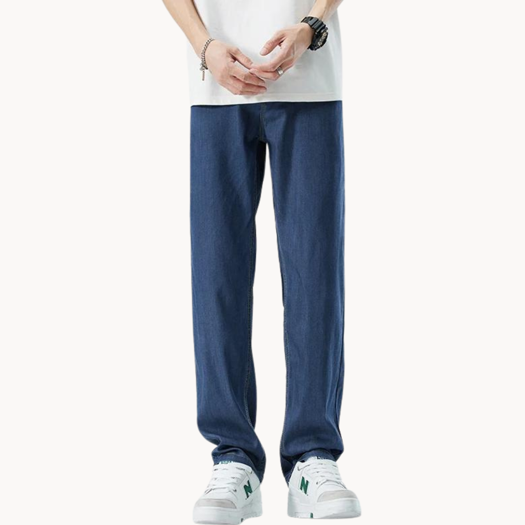 Straight-Leg Trousers